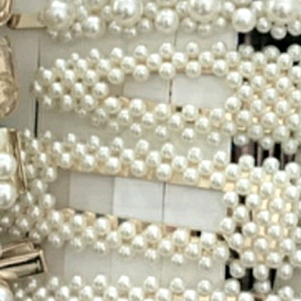 Hair clips Handmade Pearls Hair Clips 2 pc.